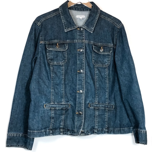 croft and barrow denim jacket